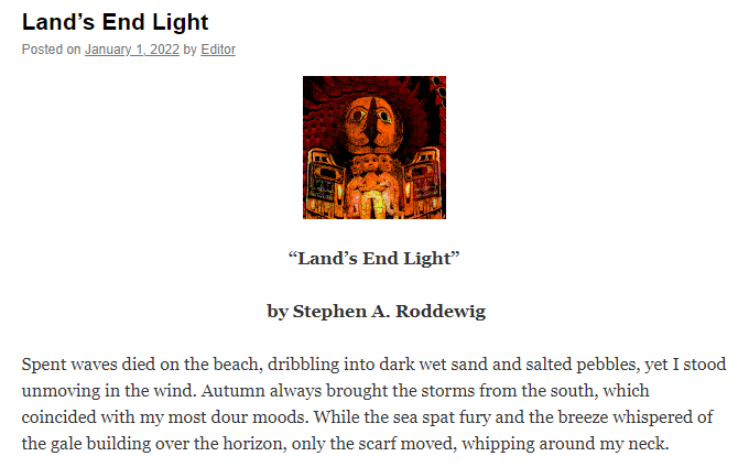 Land's End Light story screenshot